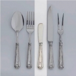 Dinasty Pewter Butter Knife Care & Use:  Dishwasher safe, low heat, scent-free liquid detergent.



